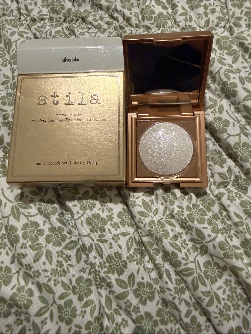 Stila Heaven's Dew All Over Glimmer in Silverlake - Shimmery Silver Highlighter